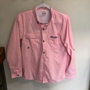 Prodoh Pink Fishing Shirt Size Large
